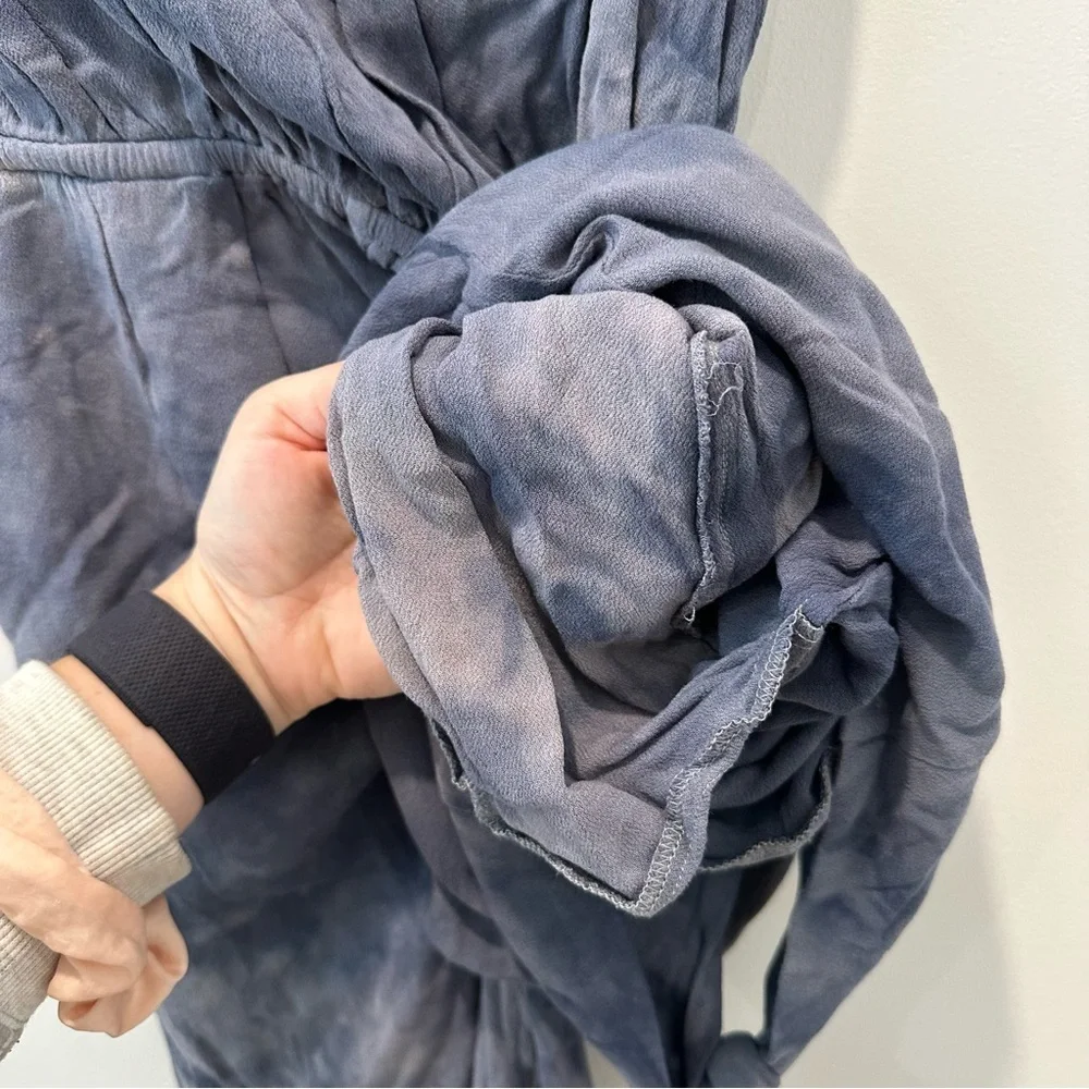 Free People Blue Strapless Jumpsuit - Picture 6 of 12